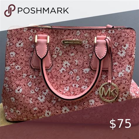 clutch michael kors pink|michael kors pink flower purse.